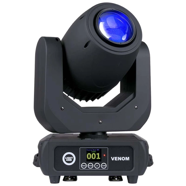 Głowica LED Light4Me ruchoma Venom Spot 150 W (5907780148784) - obraz 9