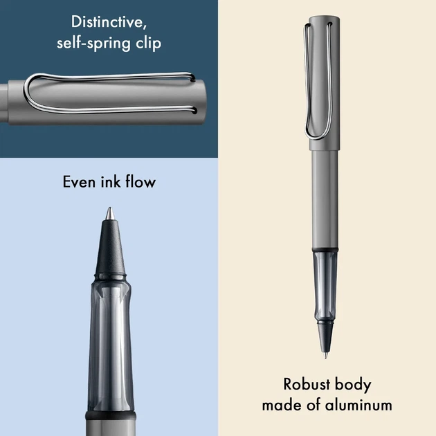 Ручка-ролер LAMY AL-star графітова M M63 чорний стрижень (4001133) - зображення 5