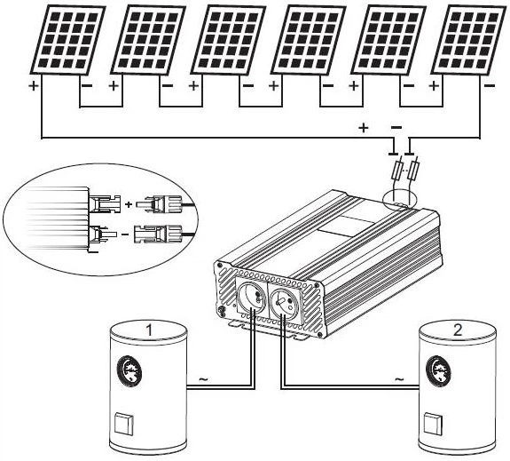 Przetwornica solarna AZO Digital ECO Solar Boost Evo MPPT-4000 4 kW (AZO00D1394) - obraz 5