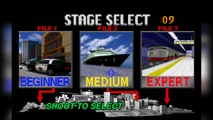 Игра Sega Saturn Virtua Cop 2 Jewel Case Europe Английская Версия Б/У - изображение 2