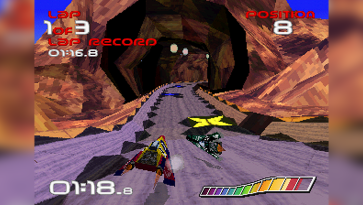 Игра Sega Saturn Wipeout Europe Английская Версия Б/У - изображение 4