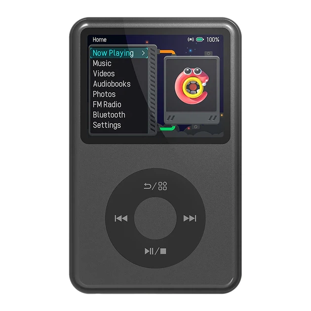 MP3-плеєр INNIOASIS Y1 64gb (Bluetooth, Відео), Чорний - изображение 2