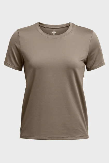 Жіноча коричнева футболка UA Meridian SS Under Armour XS 1379155-200 - Фото 3 Жіноча коричнева футболка UA Meridian SS Under Armour XS 1379155-200 - зображення 3