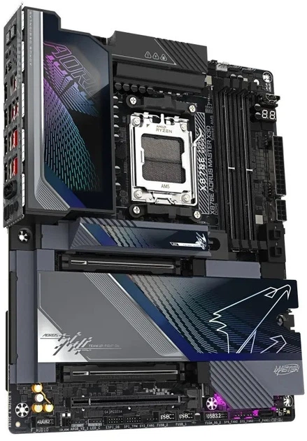 Płyta główna Gigabyte X870E AORUS MASTER X3D (sAM5, AMD X870E, PCI-Ex16) - obraz 2