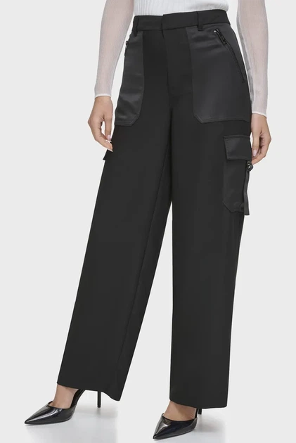 Жіночі чорні карго DKNY 6 P3JKNV51 - Фото 1 Жіночі чорні карго DKNY 6 P3JKNV51 - изображение 1