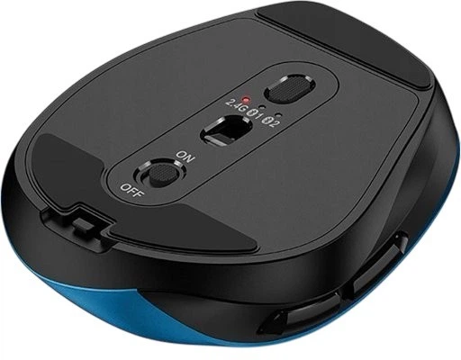 Mysz Genius Ergo 9000S Wireless/Bluetooth Blue (31030038401) - obraz 7