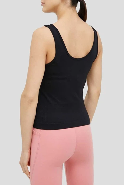 Жіноча чорна майка DKNY L DP2T9040 - Фото 6 Жіноча чорна майка DKNY L DP2T9040 - изображение 6