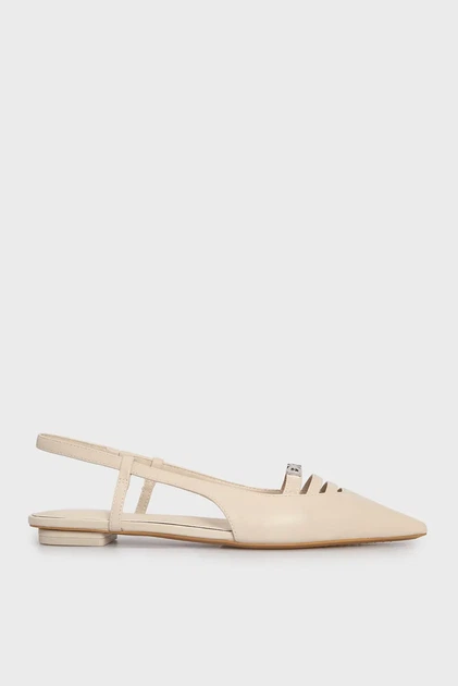 Жіночі бежеві шкіряні слінгбеки MIKADO DKNY 36 K1524221 - Фото 1 Жіночі бежеві шкіряні слінгбеки MIKADO DKNY 36 K1524221 - зображення 1