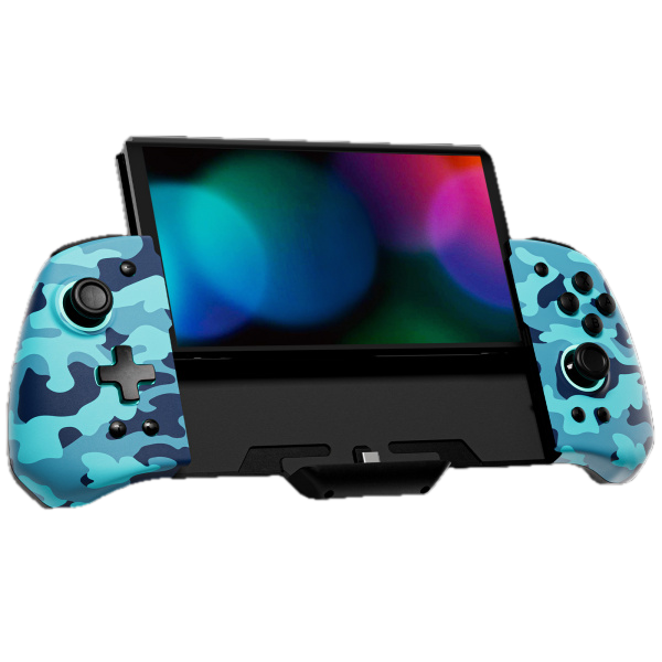 Контролер Gripcon Funlab Luminpad Wrls Switch Camo Синій HRF1213 (6978095910594) - зображення 4