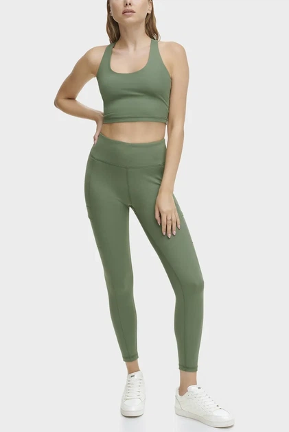 Жіночі зелені легінси DKNY M DP3P3249 - изображение 2