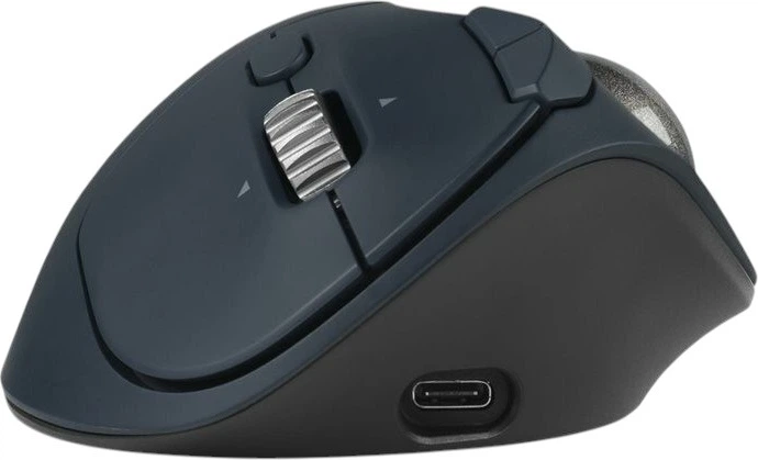 Mysz Kensington Trackball Pro Fit Ergo TB550 Wireless/Bluetooth Blue-Grey (K72196WW) - obraz 4