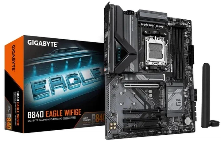 Płyta główna Gigabyte B840 EAGLE WIFI6E (sAM5, AMD B840, PCI-Ex16) - obraz 4