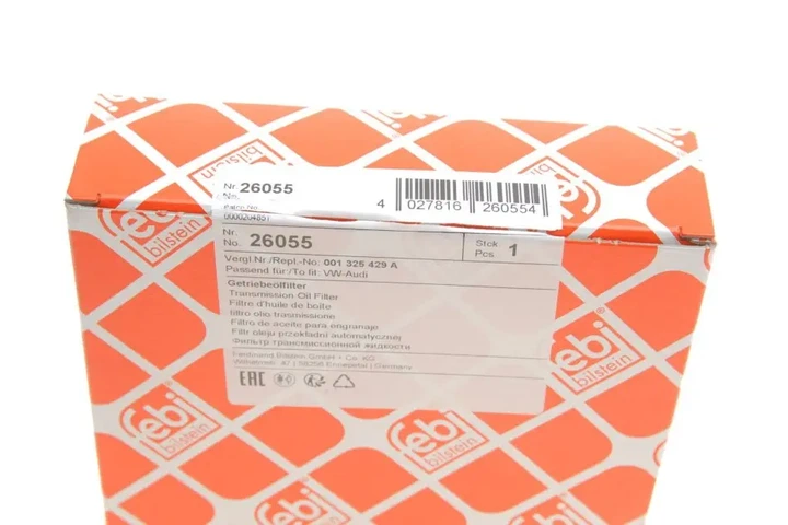Фільтр АКПП VW Lupo/Polo 1.1-1.6 98-09 FEBI BILSTEIN 26055 - изображение 4