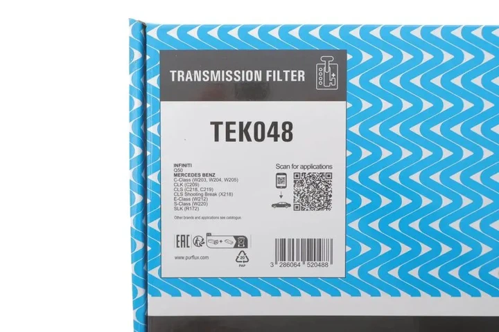 Фільтр АКПП MB C-class (W204)/E-class (W212)/Sprinter (906) 06-/Vito (W447) 14- (OM651/M272/M271) Purflux TEK048 - изображение 2