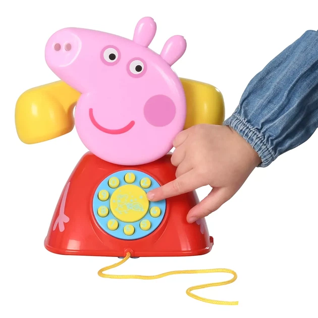 Іграшка-каталка Peppa Pig Телефон Пеппи (1684687) - зображення 5