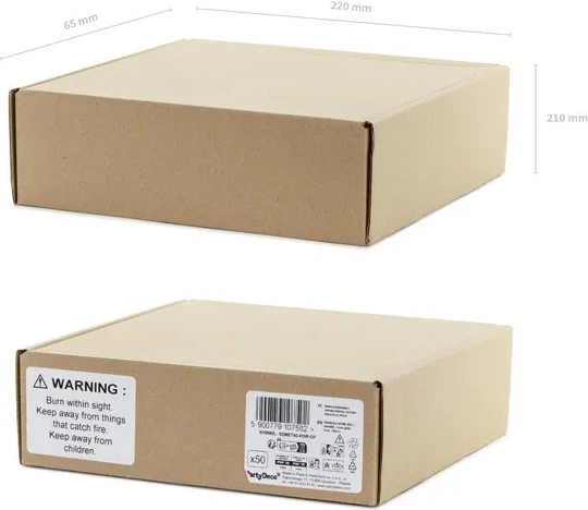 Zestaw świec pływających PartyDeco Dysk metalizowane 4 cm 50 szt. Różowe złoto (ZES5900779107502) - obraz 5