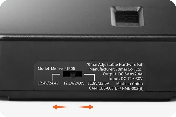 Кабель для подключения 70mai Adjustable Hardwire Kit Midrive UP06 - изображение 6