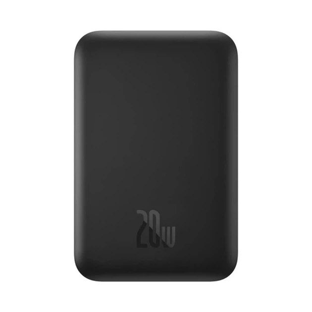 Зовнішній акумулятор Baseus Magnetic Mini Air Wireless Fast Charge Power Bank 6000mAh 20W Cluster Black(With Simple Series Charging Cable Type-C to - Фото 1 Зовнішній акумулятор Baseus Magnetic Mini Air Wireless Fast Charge Power Bank 6000mAh 20W Cluster Black(With Simple Series Charging Cable Type-C to - зображення 1