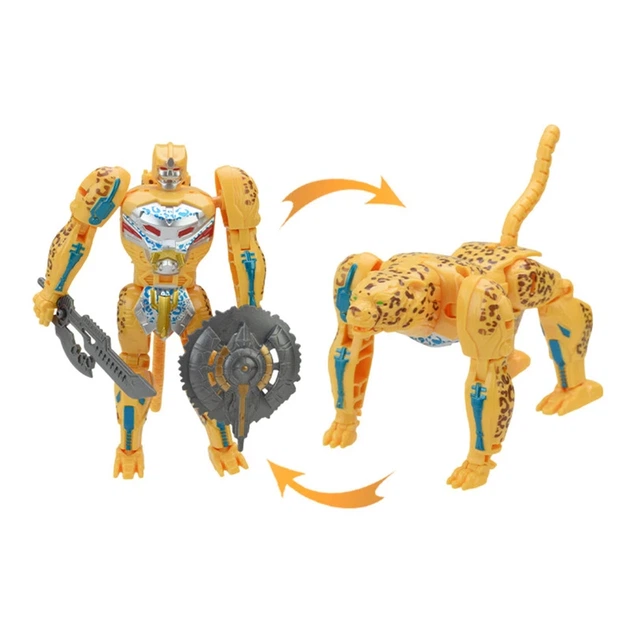 Дитячий робот-трансформер Justice Cheetah 168-85(Yellow) робот-гепард - изображение 2