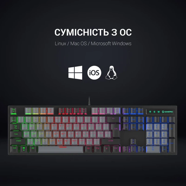 Клавіатура механічна GamePro MK105B - зображення 9