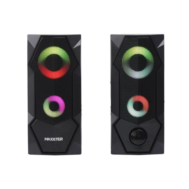 Maxxter CSP-U002RGB Акустическая система 6Вт USB RGB УЦЕНКА новая памятная упаковка - Фото 2 Maxxter CSP-U002RGB Акустическая система 6Вт USB RGB УЦЕНКА новая памятная упаковка - изображение 2