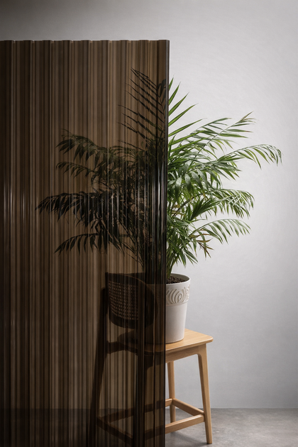 Поликарбонат бронзовый гофрированный Polystyle 2 м × 1,03 м - изображение 2