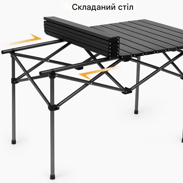 Складной туристический стол для пикника LEOBRO 120×60×50 см LB-FT-A3 - Фото 4 Складной туристический стол для пикника LEOBRO 120×60×50 см LB-FT-A3 - изображение 4