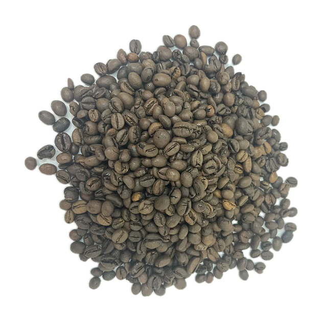 Кава в зернах Fresh Organic Coffee Робуста Гвінея 500 г - 100% робуста міцний шоколадний смак без кислинки - зображення 3