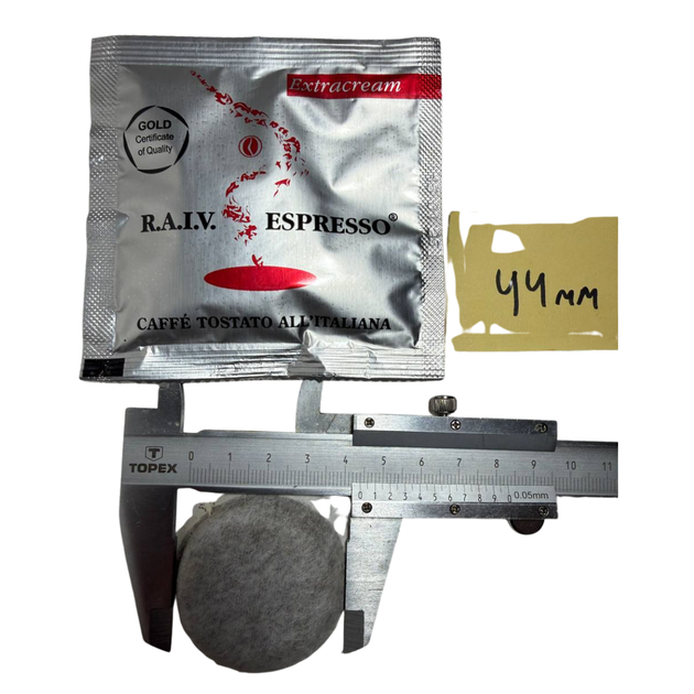 Молотый кофе в чалдах R.A.I.V. Espresso Extracream 50 шт х 7 г - Фото 4 Молотый кофе в чалдах R.A.I.V. Espresso Extracream 50 шт х 7 г - изображение 4