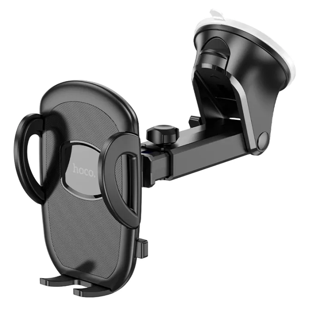 Автодержатель для телефона HOCO H9 General car holder(center console) Black - Фото 5 Автодержатель для телефона HOCO H9 General car holder(center console) Black - изображение 5