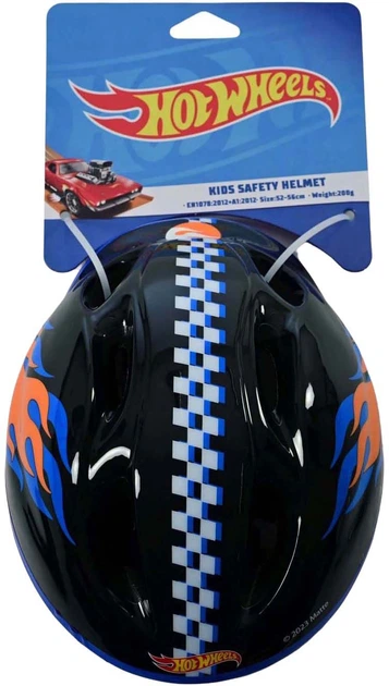 Kask rowerowy dla dzieci Volare Hot Wheels 52 - 56 cm (8715347011771) - obraz 6