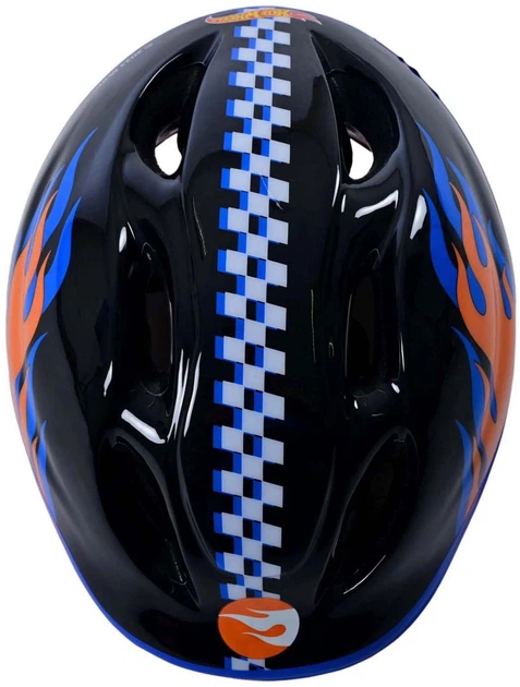 Kask rowerowy dla dzieci Volare Hot Wheels 52 - 56 cm (8715347011771) - obraz 5