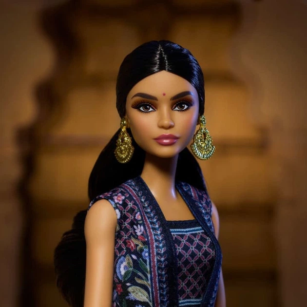 Лялька Mattel Barbie Diwali Anita Dongre 734995 (194735180943) - зображення 4