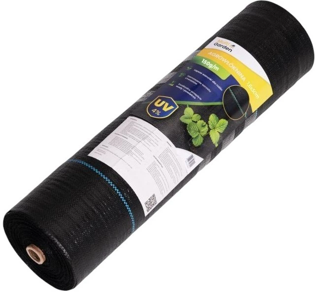 Агроволокно ModernHome by Multistore UV 150 г 1.6 x 50 м Чорне (WEED150-M3) - зображення 2