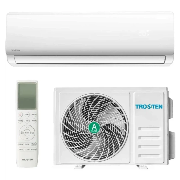 Кондиционер сплит-система c PRO Inverter+ TRN24-INPS, настенный, до 70 м², охлаждение/обогрев, белый - Фото 4 Кондиционер сплит-система c PRO Inverter+ TRN24-INPS, настенный, до 70 м², охлаждение/обогрев, белый - изображение 4
