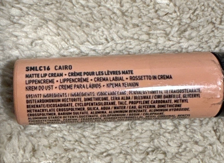 Жидкая помада с матовым финишем Nyx Soft Matte Lip Cairo SMLC16 бежевый нюд 8 мл - изображение 6