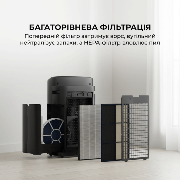 Воздухоочиститель Sharp UA-KIN52E-H - изображение 4
