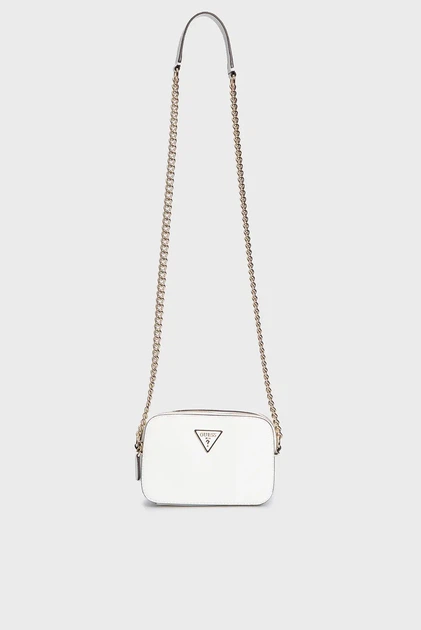 Біла сумка NOELLE CROSSBODY CAMERA Guess OS HWZG7879140 - Фото 5 Біла сумка NOELLE CROSSBODY CAMERA Guess OS HWZG7879140 - зображення 5