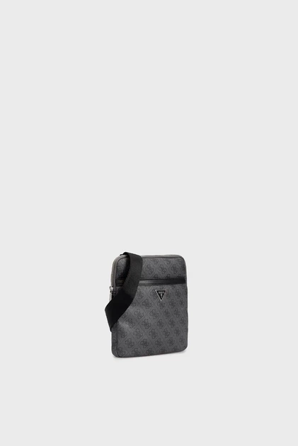 Чоловіча сіра сумка з візерунком VEZZOLA SMART Guess OS HMEVZLP2223 - изображение 3