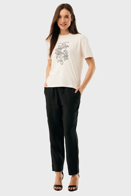 Жіноча біла футболка Graphic Mexx M MF007803861W - Фото 2 Жіноча біла футболка Graphic Mexx M MF007803861W - зображення 2