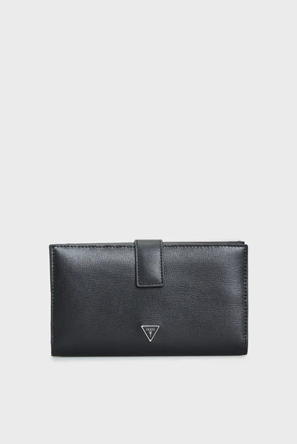 Чоловічий чорний шкіряний гаманець MITO CROSS WALLET Guess OS SMMTSLLEA51 - Фото 1 Чоловічий чорний шкіряний гаманець MITO CROSS WALLET Guess OS SMMTSLLEA51 - изображение 1