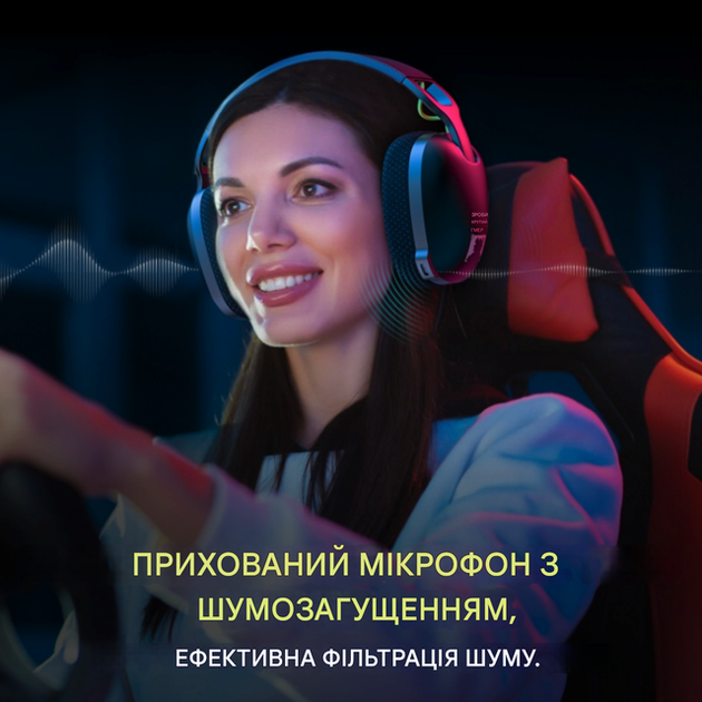 Бездротові ігрові навушники Onikuma B2 Bluetooth гарнітура для геймерів з мікрофоном Black (19114) - зображення 9
