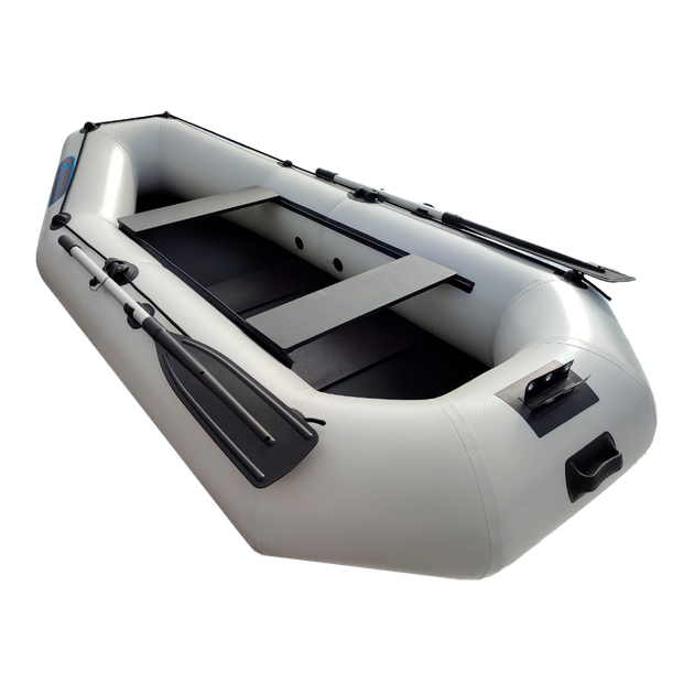 Надувная двухместная лодка ПВХ Avalon А260 / 2,6 м / 2-х местный / гребной / рельсовый настил / передвижные сиденья / ⌀36 см / Белый - Фото 2 Надувная двухместная лодка ПВХ Avalon А260 / 2,6 м / 2-х местный / гребной / рельсовый настил / передвижные сиденья / ⌀36 см / Белый - изображение 2