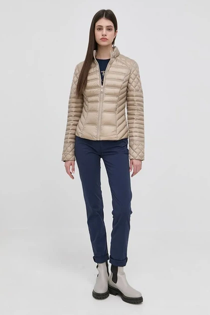 Жіночий бежевий пуховик ORSOLA Guess XS W2RL26.WEGN0 - изображение 2