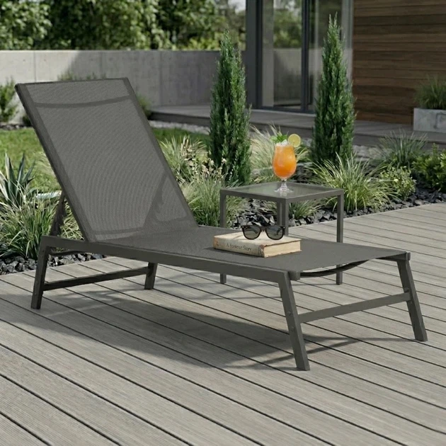 Leżak ModernHome by Multistore ESO-L193-7-4 Szary - obraz 5