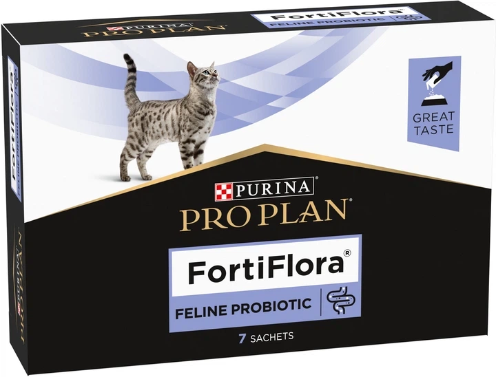 Пробіотик для дорослих котів та кошенят Purina Pro Plan FortiFlora для здорового травлення та зміцнення імунітету 7 х 1 г - изображение 9