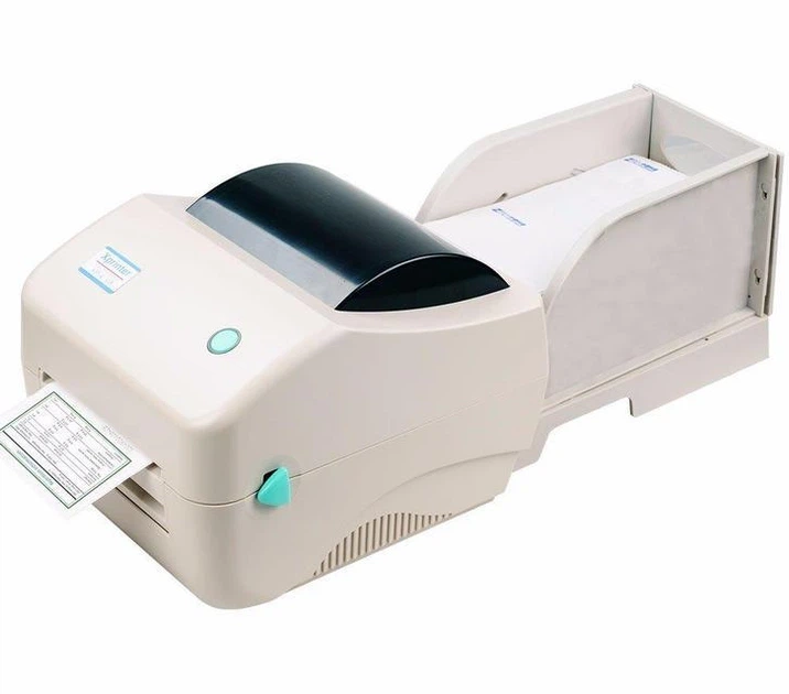 Принтер етикеток Xprinter XP-450B USB, термопринтер 108 мм, 203 dpi, до 152 мм/с для Нової Пошти - зображення 10