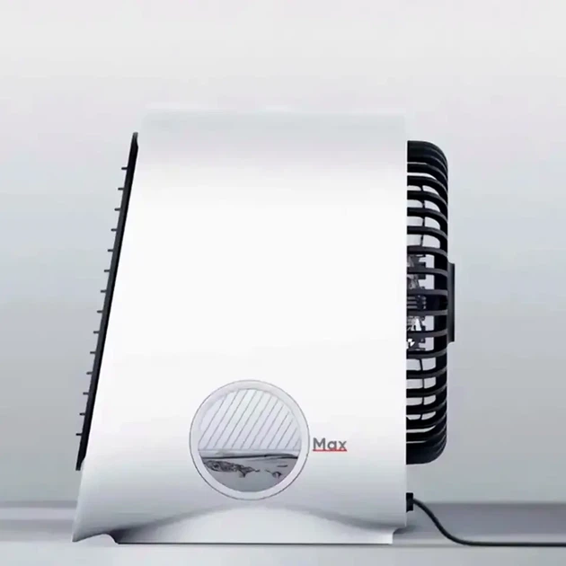 Портативный мини-кондиционер 3 Вт 16.6x14.5x15.2 см USB белый для охлаждения увлажнения воздуха M201 - Фото 4 Портативный мини-кондиционер 3 Вт 16.6x14.5x15.2 см USB белый для охлаждения увлажнения воздуха M201 - изображение 4