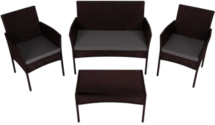 Zestaw mebli ogrodowych ModernHome by Multistore ESO-F574-2-4 - obraz 2