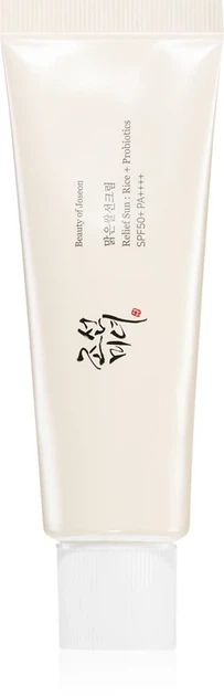 Сонцезахисний крем для обличчя BEAUTY OF JOSEON Daily Relief Sunscreen Broad Spectrum SPF 40 50 мл — зволожувальний SPF-крем для щ - Фото 1 Сонцезахисний крем для обличчя BEAUTY OF JOSEON Daily Relief Sunscreen Broad Spectrum SPF 40 50 мл — зволожувальний SPF-крем для щ - изображение 1